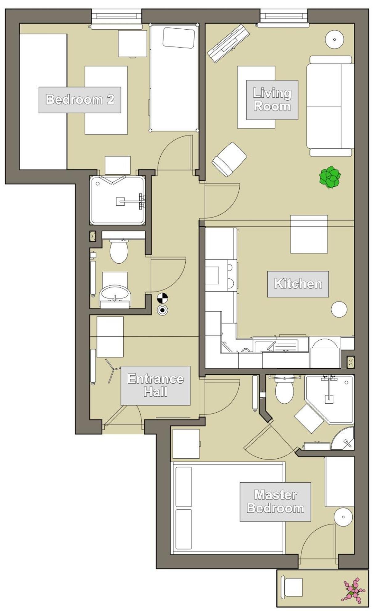 Scandinavian City Centre Apartment Worcester Exterior photo